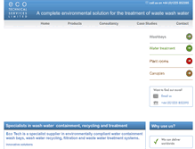 Tablet Screenshot of ecotechnical.com